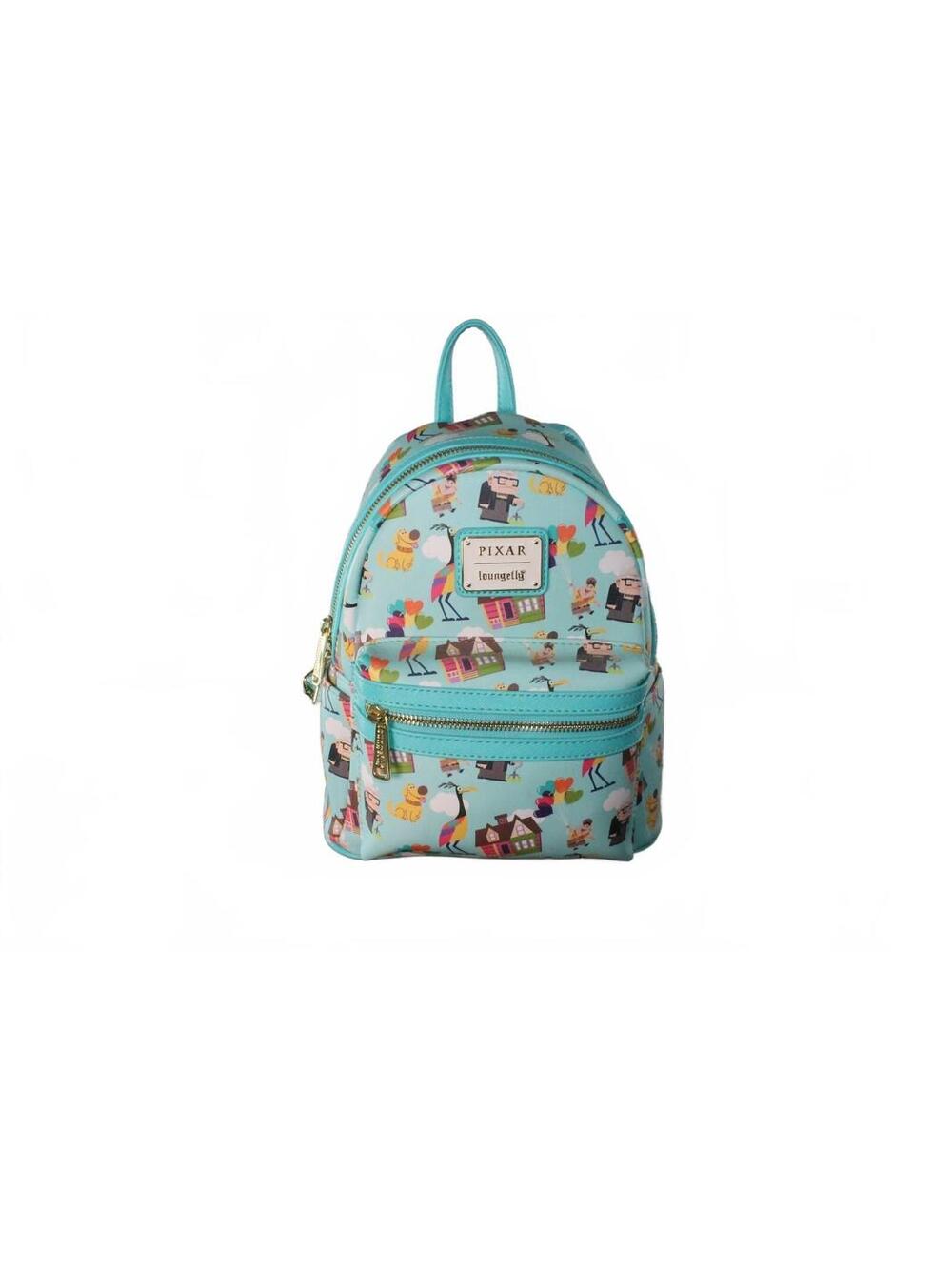 Loungefly Disney Pixar Up Characters Print Mini Backpack - Collector Condition